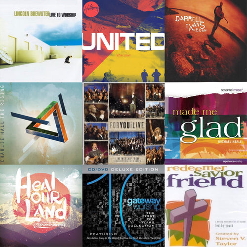 Lincoln Brewster Live To Worship + More Praise & Worship Bundle Pack 10CD/2DVD