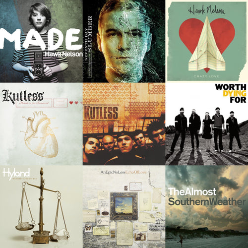 Hawk Nelson Made, Kutless + More Christian Rock Bundle Pack 11CD