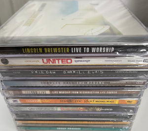 Lincoln Brewster Live To Worship + More Praise & Worship Bundle Pack 10CD/2DVD