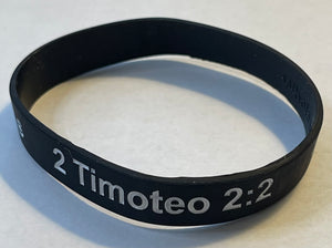 Wristband Silicone Espanol Discipulos Haciendo Discipulos 2 Timoteo 2:2 (pack of 15)