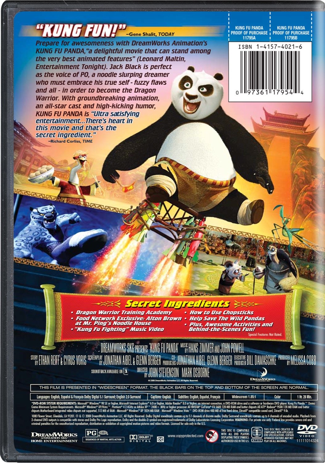 Adventures in Zambezia, Kung Fu Panda, Khumba, Iesodo 4DVD – Wits End