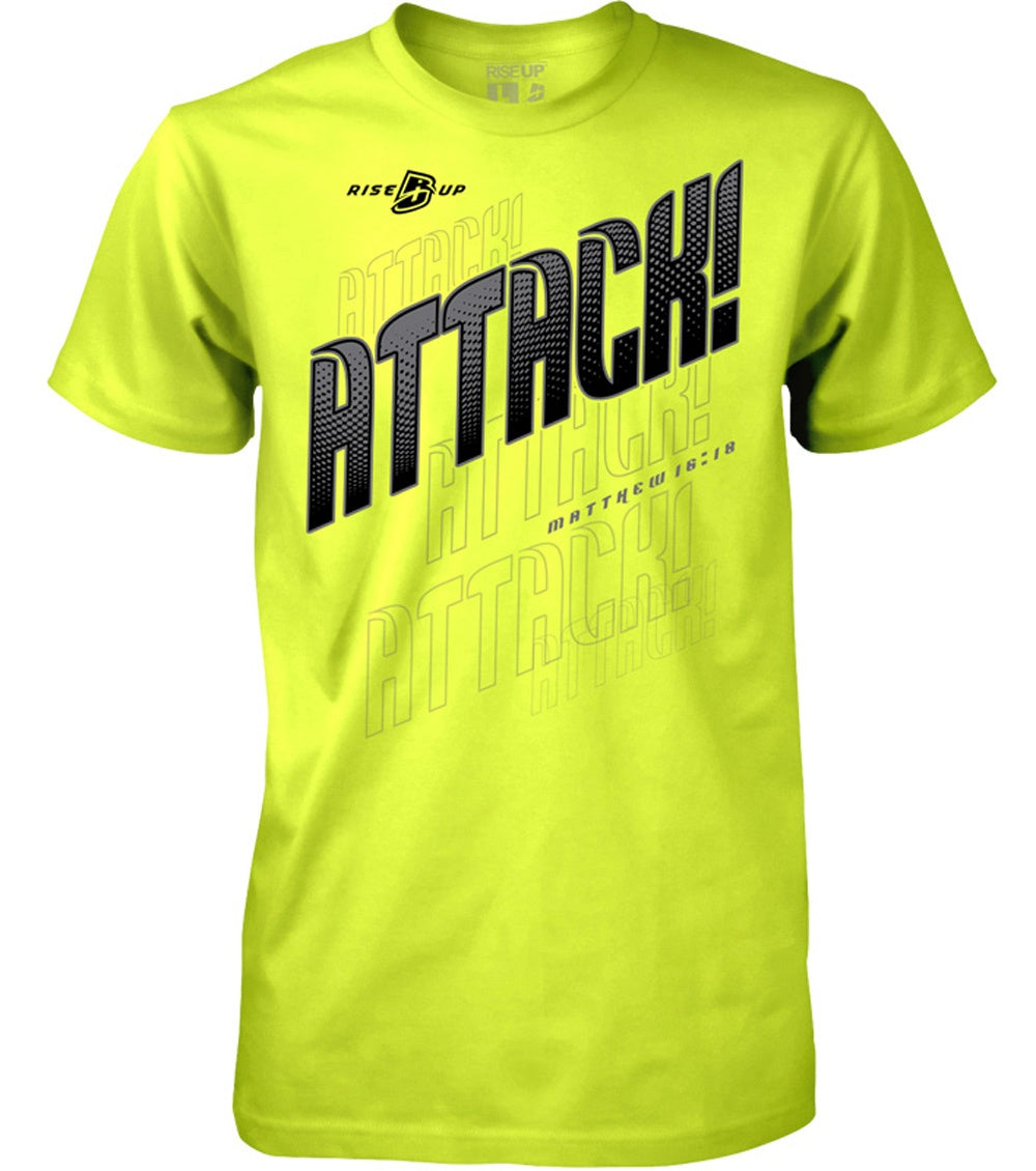 T-Shirt Attack Dry-fit Bright Yellow