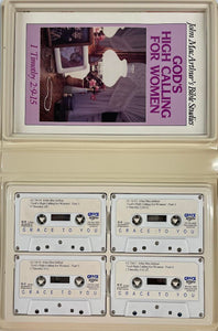 John MacArthur God's High Calling For Women Bundle Pack 7 Cassettes
